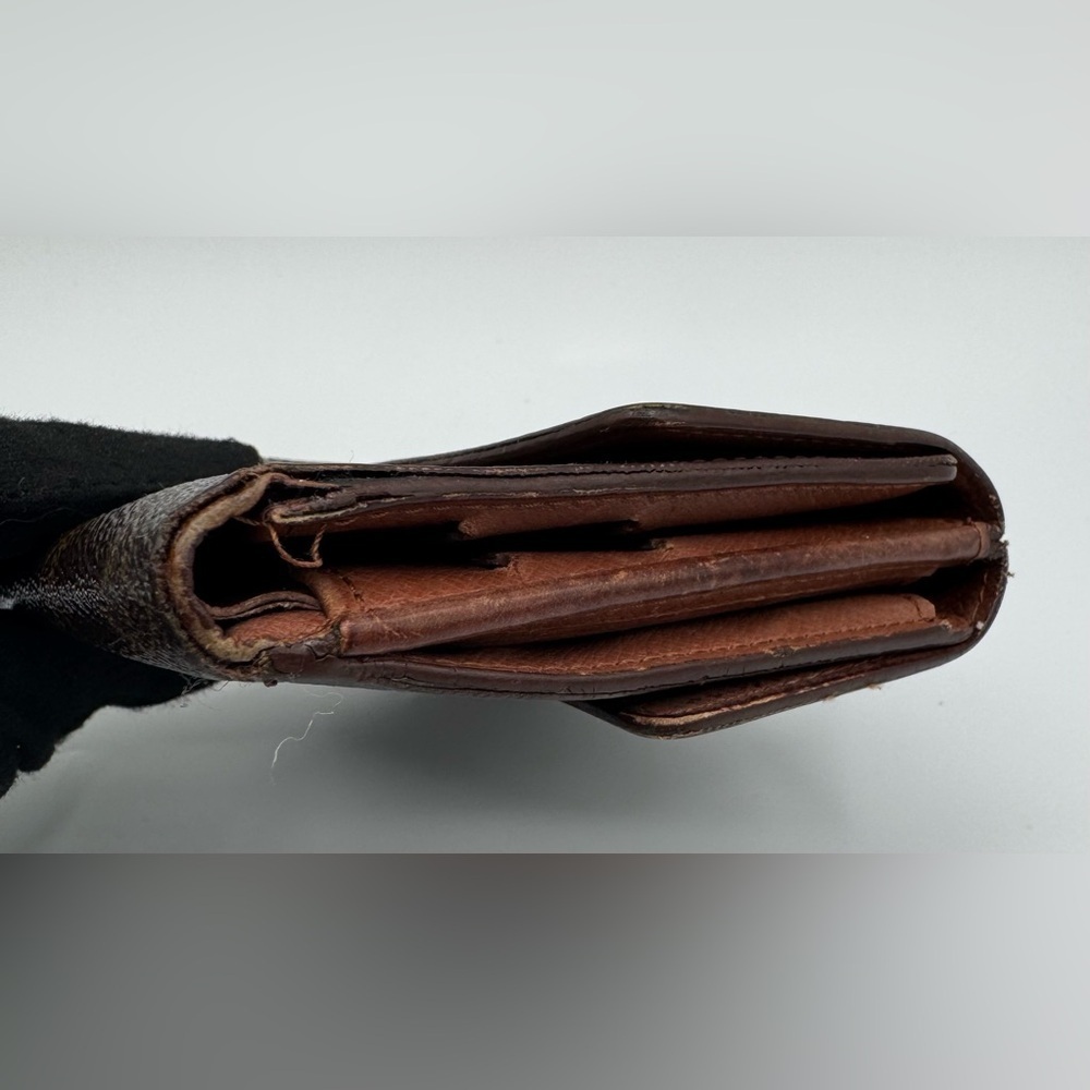 Louis Vuitton Brown Monogram Wallet | Fair Condition - Picture 11 of 12